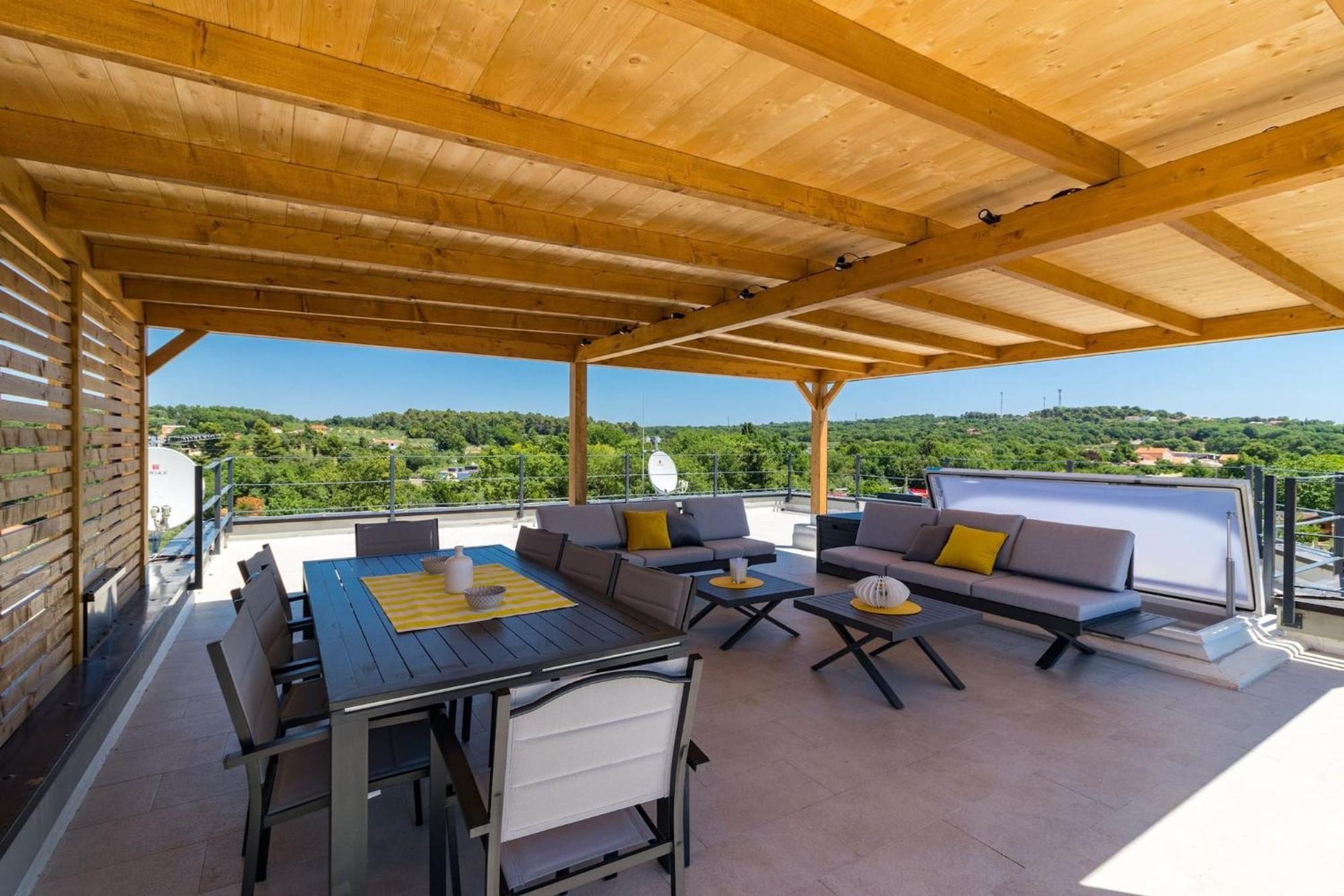 Penthouse Apartment Sax Medulin Exterior photo